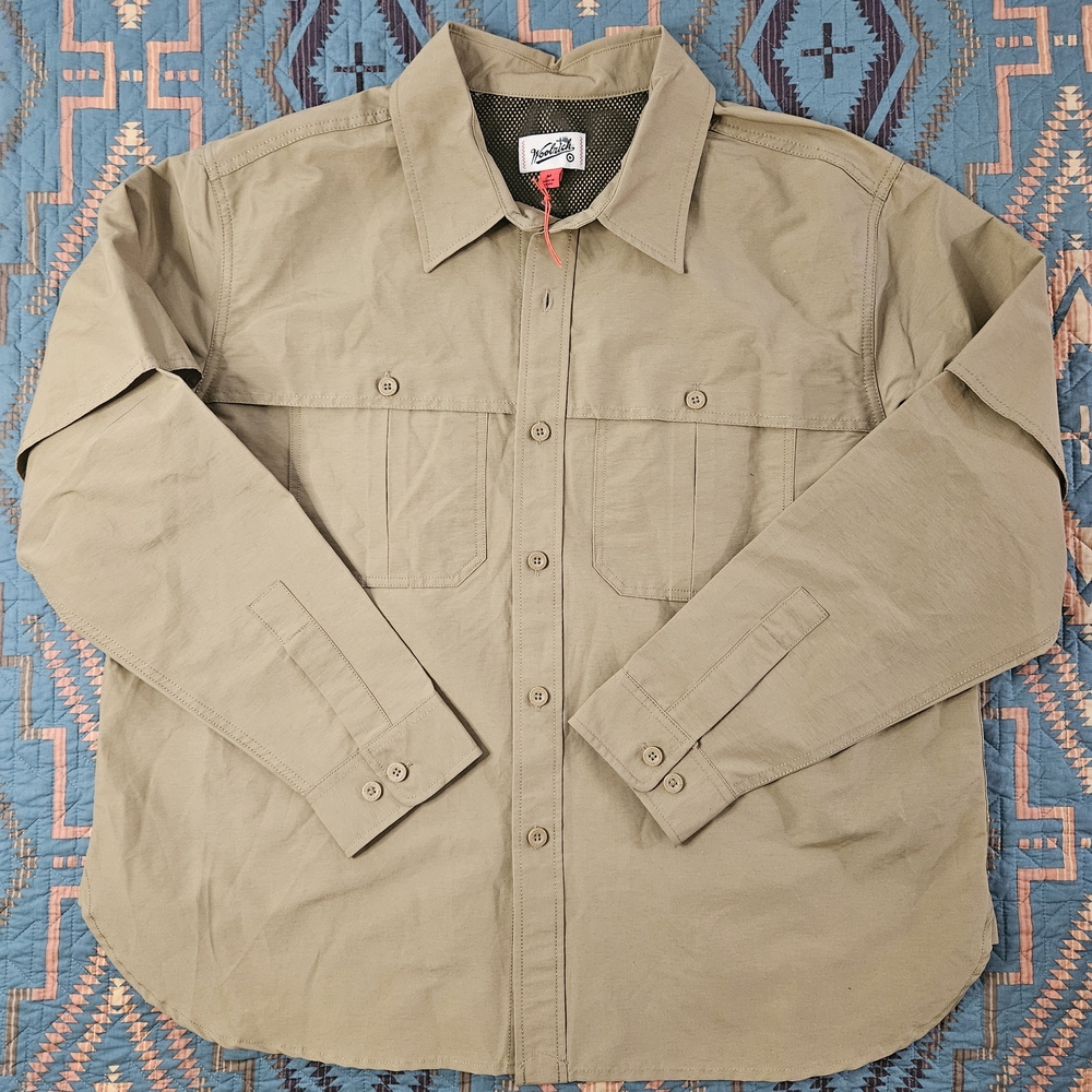 Woolrich Men's Tan‎ Shirt Jacket